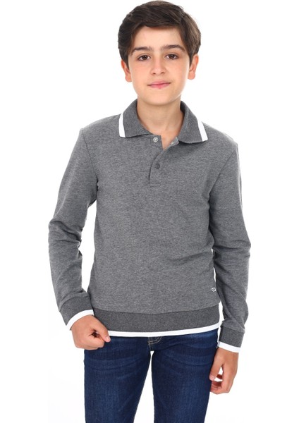 Erkek Çocuk Baskılı Sweatshirt