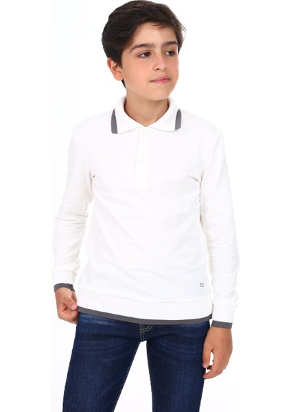 Erkek Çocuk Baskılı Sweatshirt