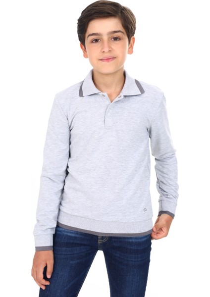 Erkek Çocuk Baskılı Sweatshirt