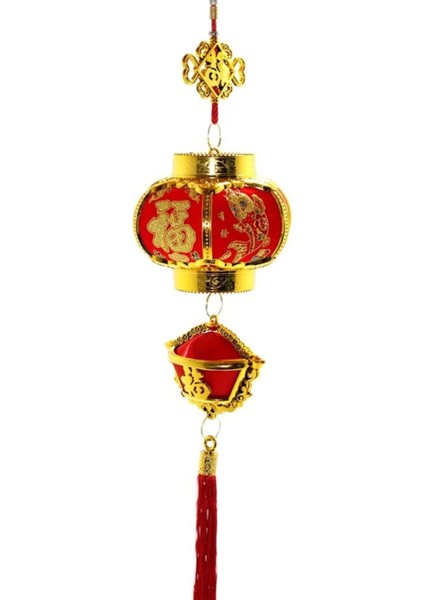 Feng Shui Ejderha Yılı Abajur Budha Buda Sokak Süsü Çin Feneri Japon Feneri Tak Koruyucu