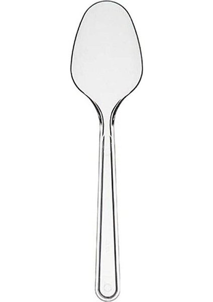 Lüks Plastik Kaşık 100'LÜ