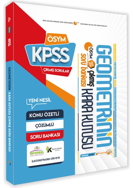 2025 KPSS Kara Kutu Genel Yetenek Tekli Kitap Set Çıkmış Soru Bankası indirimleri