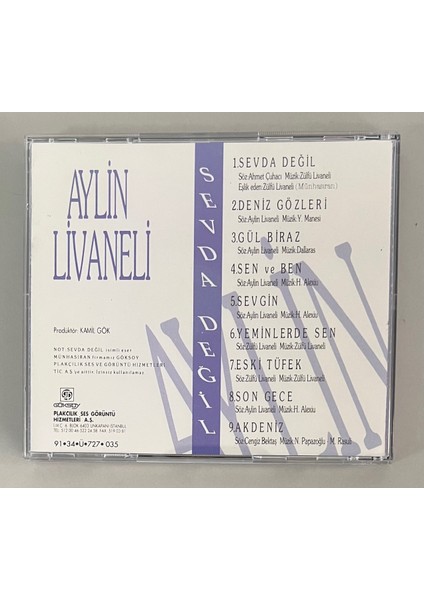 Aylin Livaneli - Sevda Değil CD