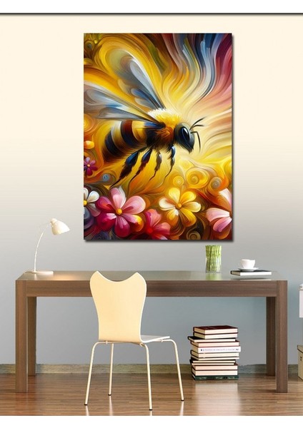 Kanvas Tablo Renkli Bal Arısı fiyatları