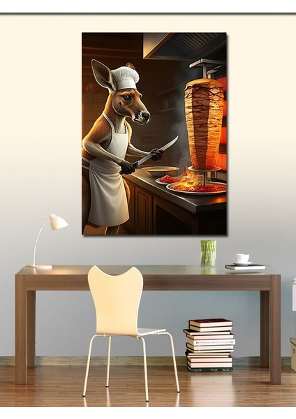 Kanvas Tablo Dönerci Kanguru fiyatları