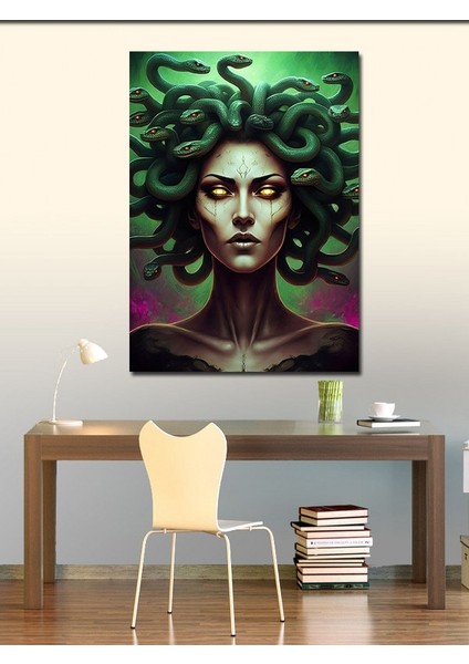Kanvas Tablo Taşlaşmış Medusa fiyatları