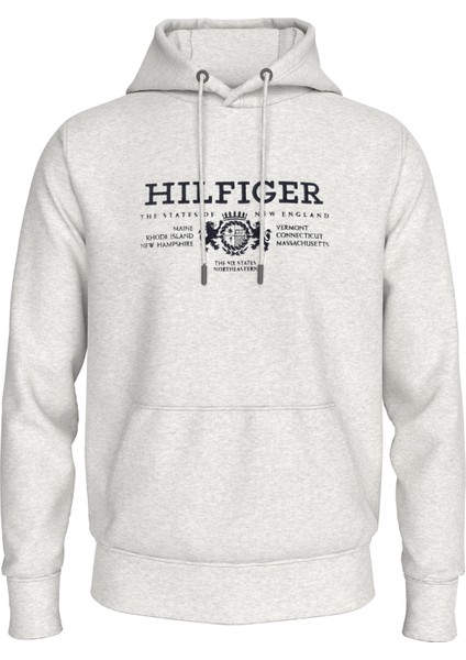 Tommy Hilfiger Kapüşon Yaka Kahve Erkek Sweatshırt MW0MW35527HE6