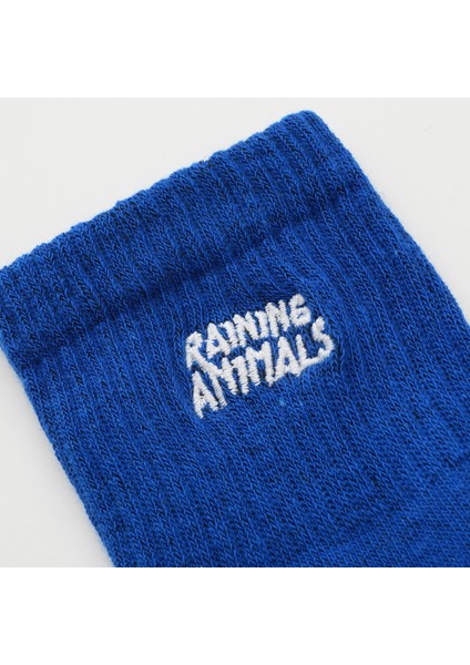 Raining Animals Pamuklu Unisex Tenis Çorap Logo Nakışlı fiyatları