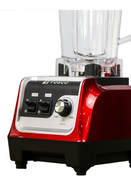 Hs 206 Buz Kırıcılı Bar Blender 2 Lt 2000 W Kırmızı