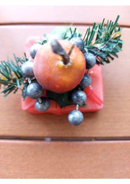 Yılbaşı Noel Süs Mini Dekoratif Sabun Ev Dekorasyon Rastgele 1 Adet