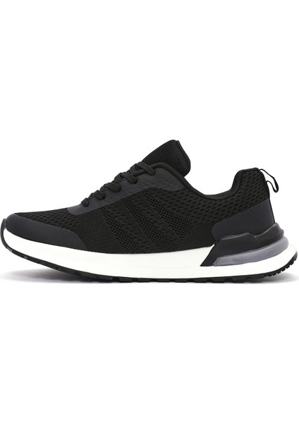 Erkek Siyah Bağcıklı Kumaş Sneaker 24WFD69326F fiyatları