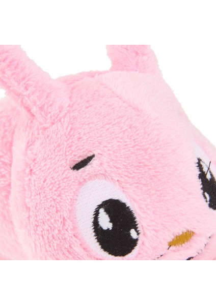 Soft Tırtıl Figürlü Yastık - Pembe - 30X10 cm