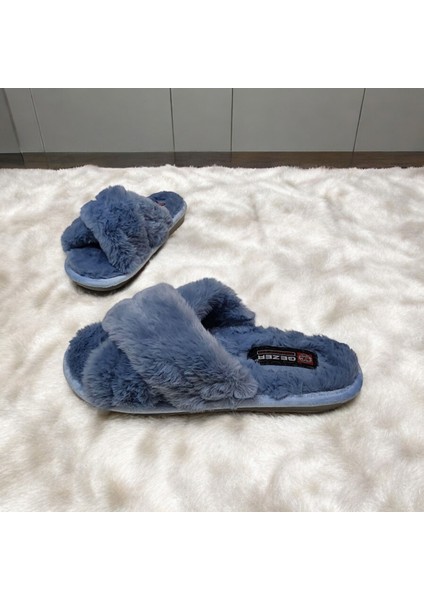 Sessiz Taban Çapraz Kışlık Peluş Terlik fiyatları