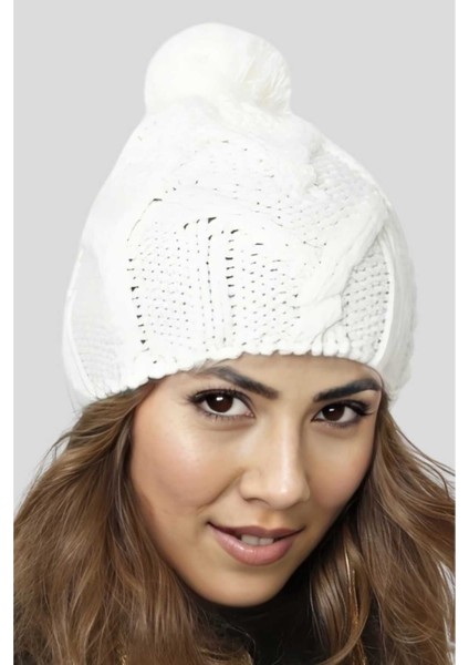 Kadın Kışlık Ponponlu Örgü Bere fiyatları