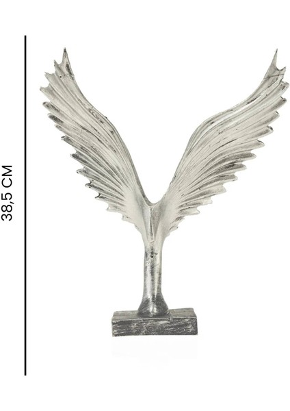 Deco Eagle Biblo - Gri / Siyah - 38,5 cm