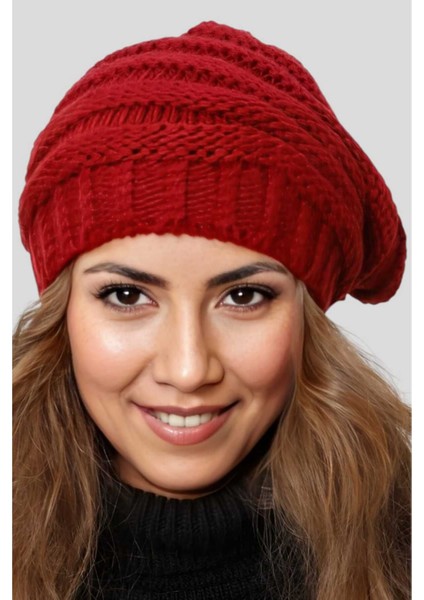 Kadın Kışlık Boyunluk Özellikli Triko Örgü Bere fırsatları