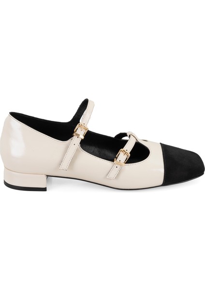 Elni Bej Kadın Mary Jane Deri Babet fiyatları