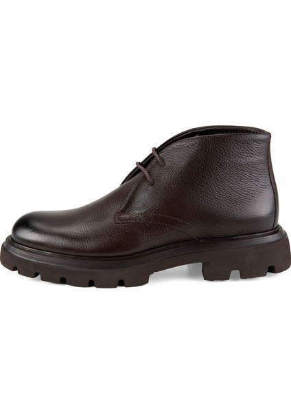 Elara Kahve Erkek Deri Bot modelleri