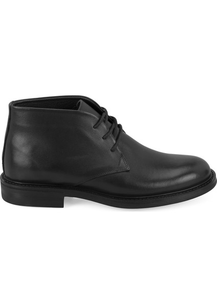 Aliah Siyah Erkek Deri Bağcıklı Bot fiyatları