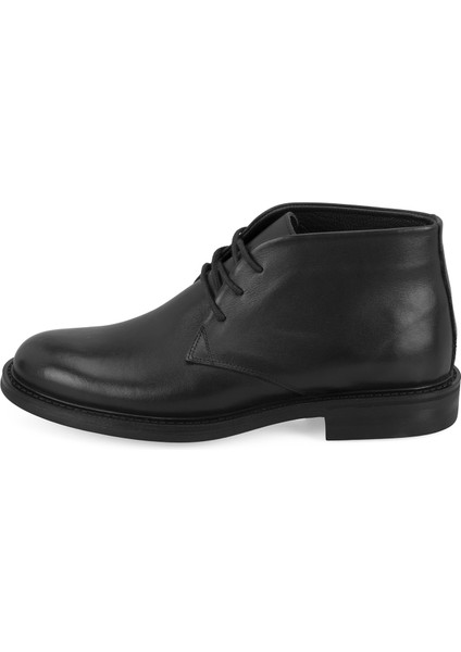 Aliah Siyah Erkek Deri Bağcıklı Bot modelleri