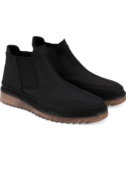 Aniana Siyah Erkek Deri Chelsea Bot