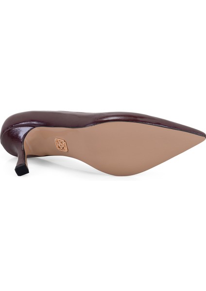 Liberty Bordo Kadın Deri Stiletto fırsatları