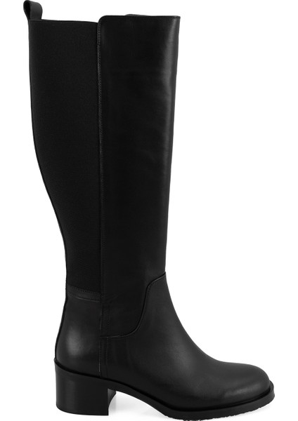 Marsel Siyah Kadın Deri Çizme fiyatları