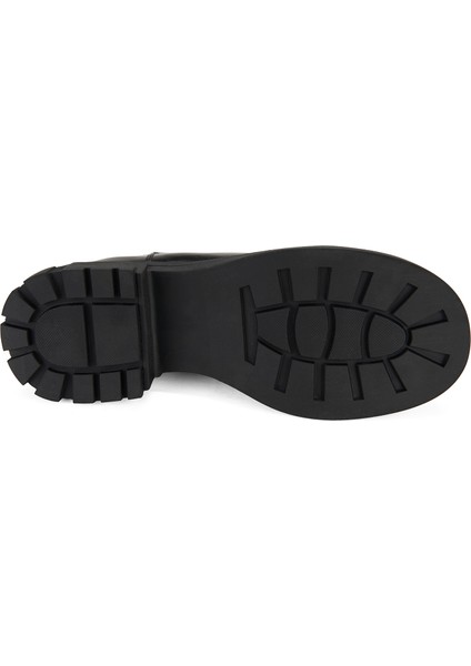 Elodie Siyah Kadın Deri Bot modelleri