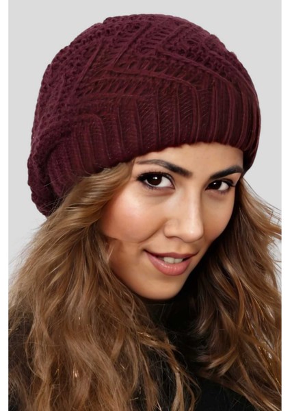 Kadın Yumuşak Dokulu Astarlı Triko Örgü Bere fiyatları