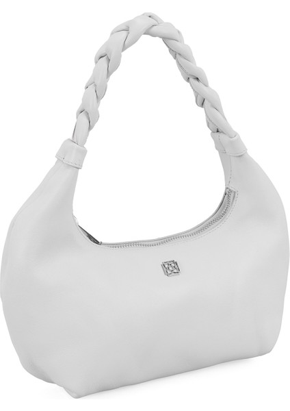 Maritza Beyaz Kadın Deri Omuz Çantası modelleri