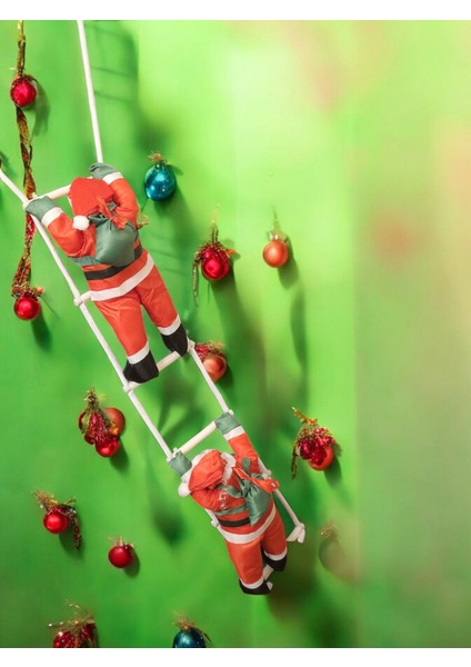 Ipe Tırmanan Noel Baba Dekoratif Obje