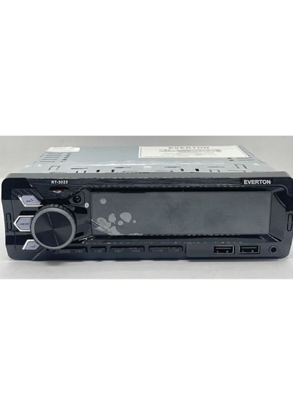 RT-3022 Çift Usb'li Usb-Sd-Fm-Aux- Bluetooth Oto Teyp 4X60 Watt