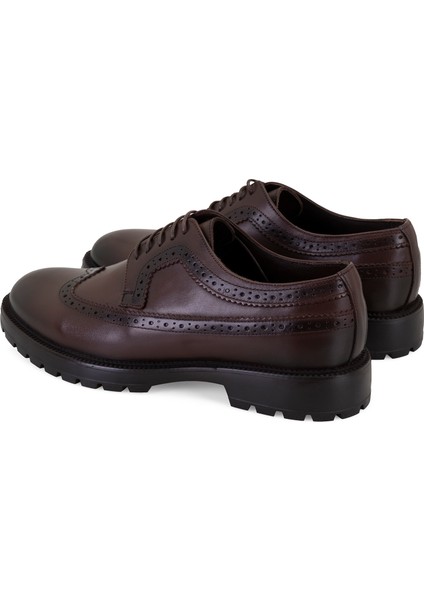 Heleni Kahve Erkek Deri Klasik Ayakkabı fırsatları