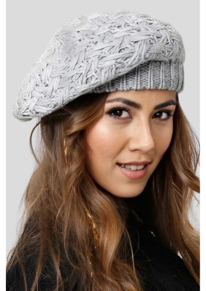 Kadın Örgü Triko Ressam Bere modelleri