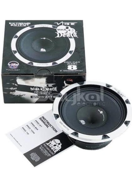 Vibe Blackdeath Seri?si? - BDPRO8M 20CM Mi?drange