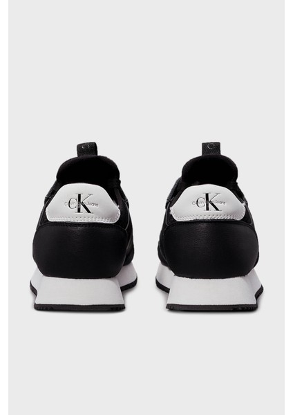 Deri Logolu Sneaker Ayakkabı YW0YW016160GM Bayan Ayakkabı YW0YW01616 0gm fırsatları