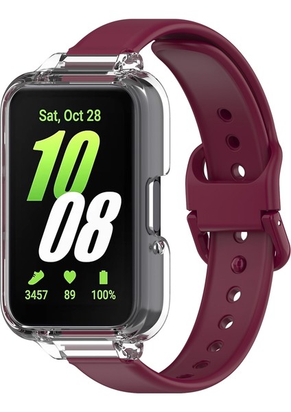 -Samsung Galaxy Fit 3 Için Silikon Askı Seti (Yurt Dışından)