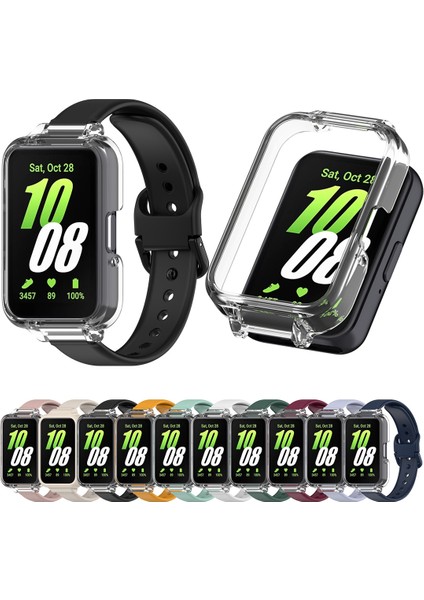 -Samsung Galaxy Fit 3 Için Silikon Askı Seti (Yurt Dışından)