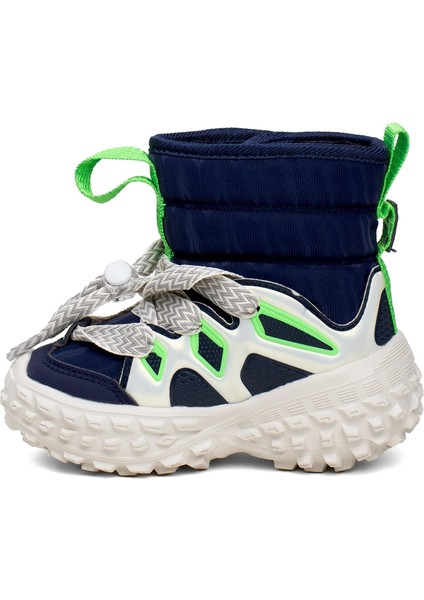 BNI-11077 Patik Erkek Çocuk Düz Bot Lacivert modelleri