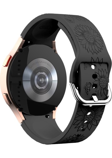 -Samsung Galaxy Watch 6 Için Ayçiçeği Desenli Kayış (Yurt Dışından)