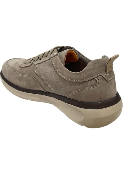 252012-1 Erkek Casual Deri Nubuk Ayakkabı (Kış 24)