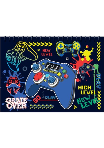 Game Over Erkek Boyama Seti ( 54X47CM )