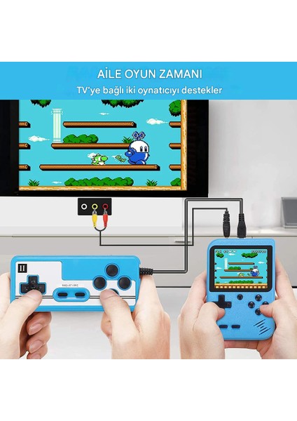 Iki Oyunculu Oyun Için Tv Bağlantısını Destek 3.0 Inç Renkli Ekran Çocuklar Yetişkinler Için Uygun modelleri