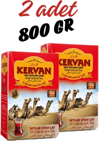 İthal Ceylon Çayı 800 gr x2 Paket