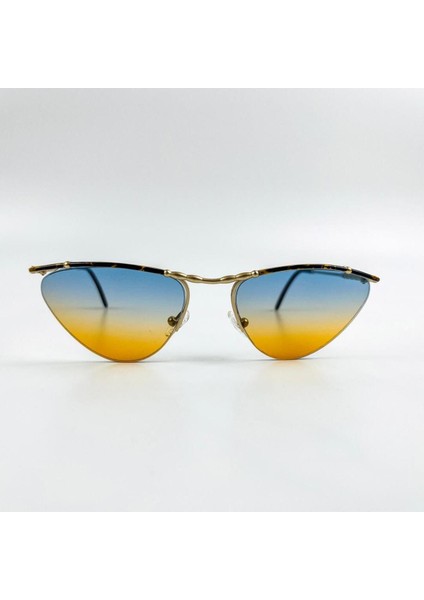 90's Glasse Metal Vintage Güneş Gözlüğü OSV200456