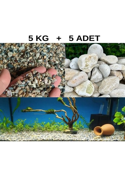 Akvaryum Dere Kumu 10 kg (1-3 Mm)