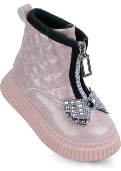 Kız Bebek Çocuk Botu Ortopedik Kaymaz Taban Barznk 560