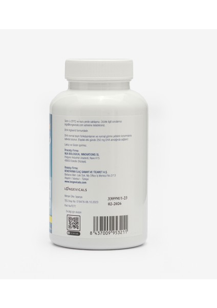 Nuadha 500 Omega-3 Içeren Gıda Takviyesi 60 Kapsül