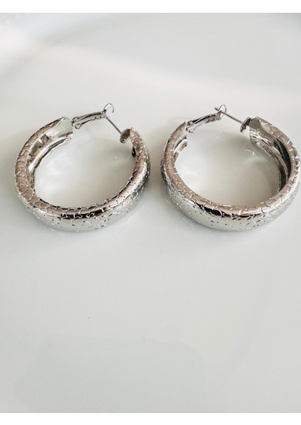 Silver Renk Halka Küpe fırsatları
