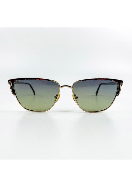 90's Stephanie's Metal Vintage Güneş Gözlüğü OSV200560